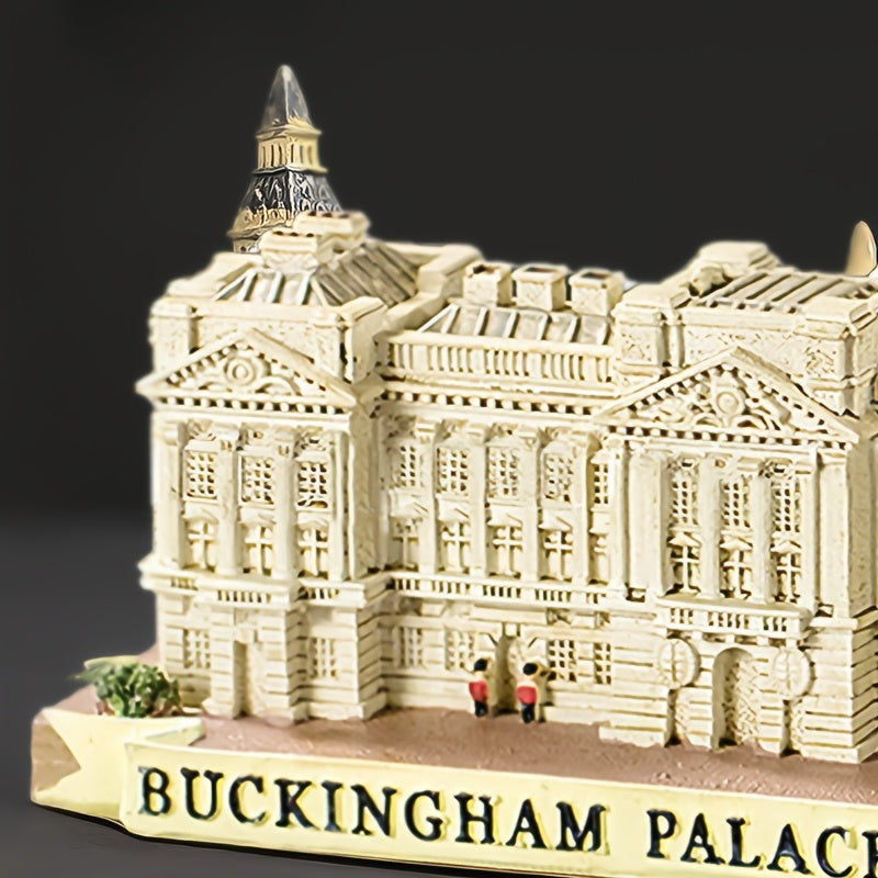 Buckingham Palace Replica  Modern Resin Architectural Model Perfect for Home  Office Decor Ideal Birthday or Thanksgiving Gift