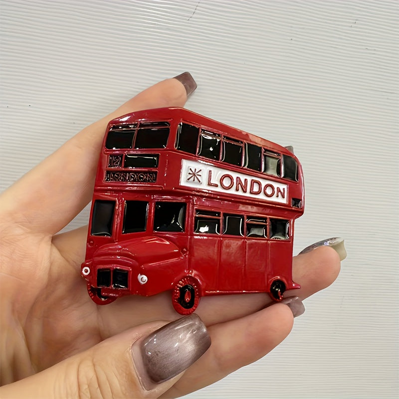 1pc Metal 3D Fridge Magnets Dubai Hong Kong Paris London Vienna Singapore Refrigerator Magnets with Bottle Opener Function The Perfect Travel Gift The Perfect Room Deco